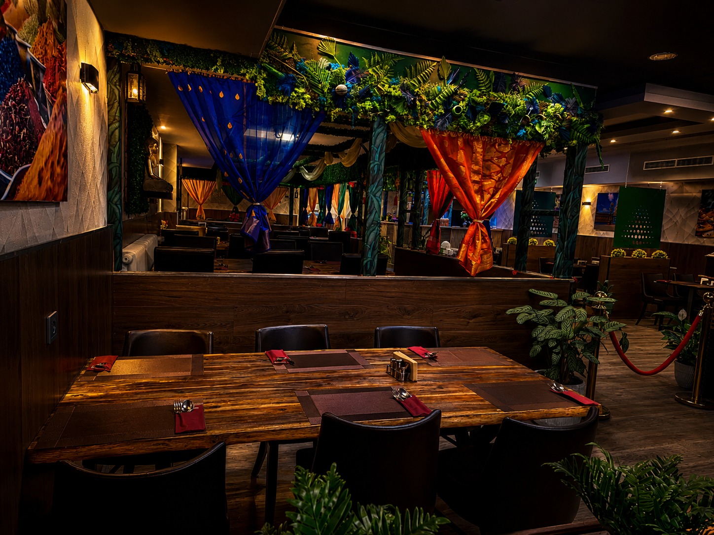 Indian Restaurant Interior